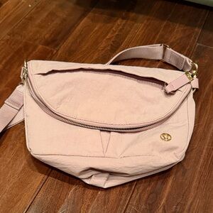 Lululemon Athletica Light Pink Crossbody Bag